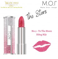Son Thỏi Lì The Stars M.O.I Cosmetics x Thanh Hằng No.3 - To The Moon - Hồng Mật Chính Hãng